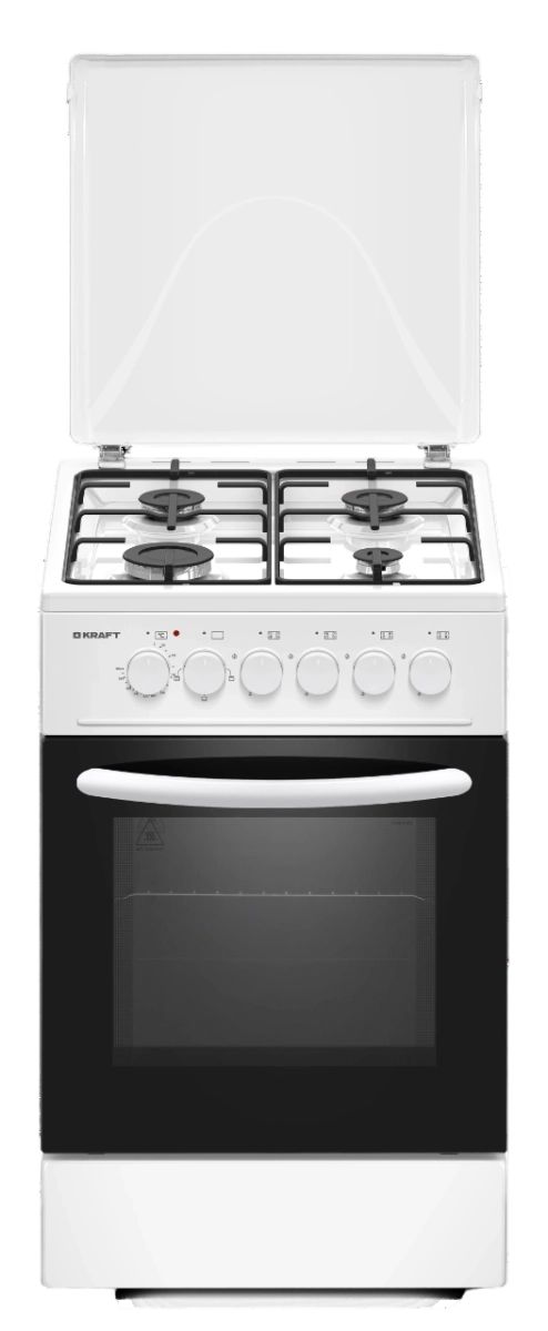 Плита комбинированная KRAFT KF-FSK5302EW, белый