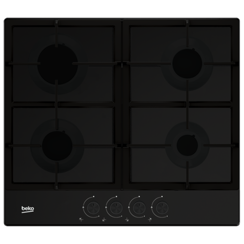Варочная панель газовая Beko HIAG64225SB, черный