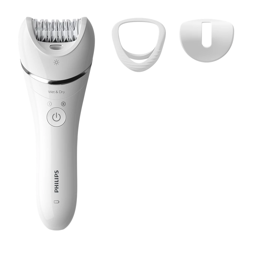 Эпилятор Philips Series 8000 BRE700/00, белый