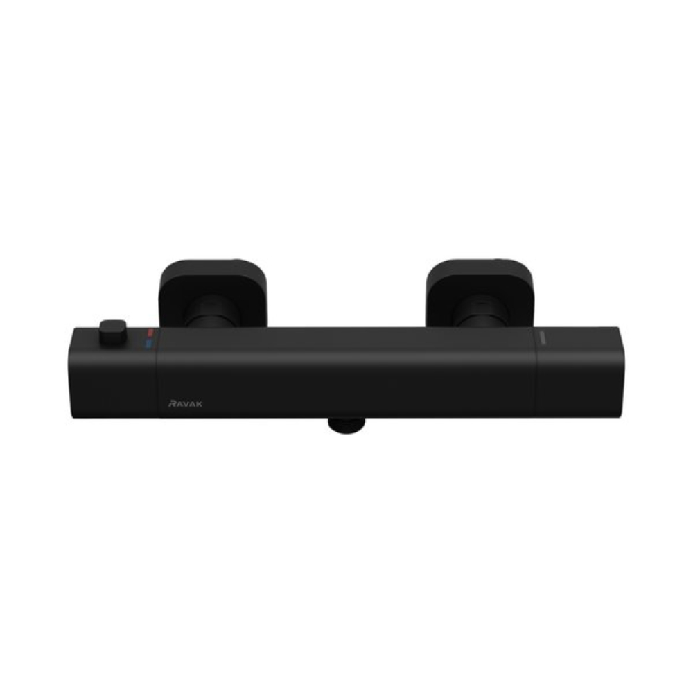 Смеситель для душа Ravak 10° Free TD F 033.20/150 X070154 с термостатом, матовый черный