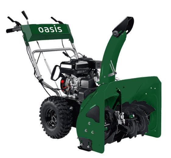 Снегоуборщик бензиновый OASIS SM-7/61К зеленый