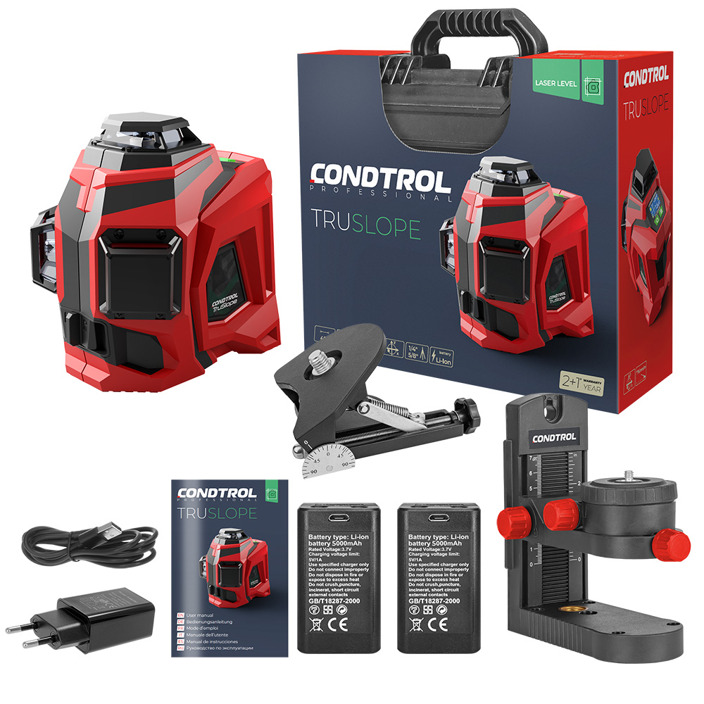 Нивелир лазерный Condtrol XLiner TruSlope 1-2-424