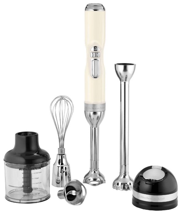 Погружной блендер KitchenAid 5KHB3581E серебряный медальон