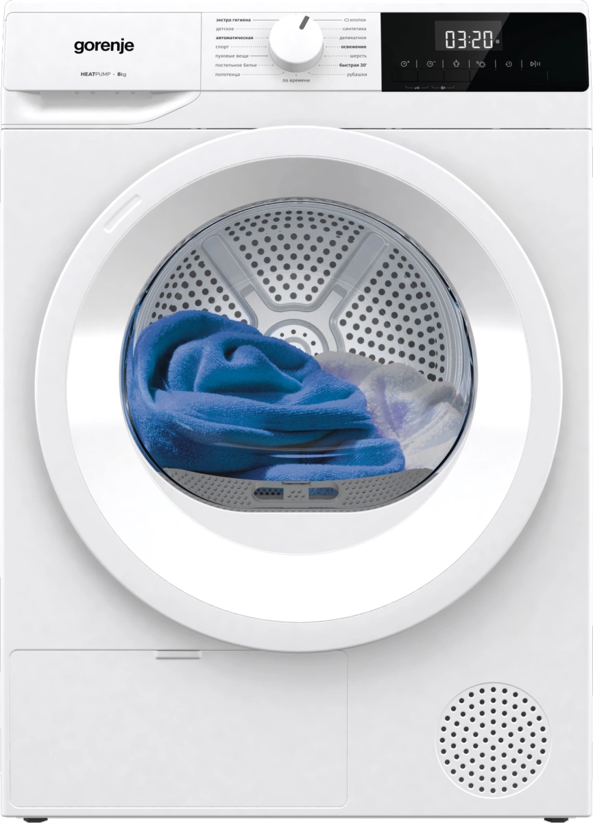 Сушильная машина Gorenje DHNE82/C, белый