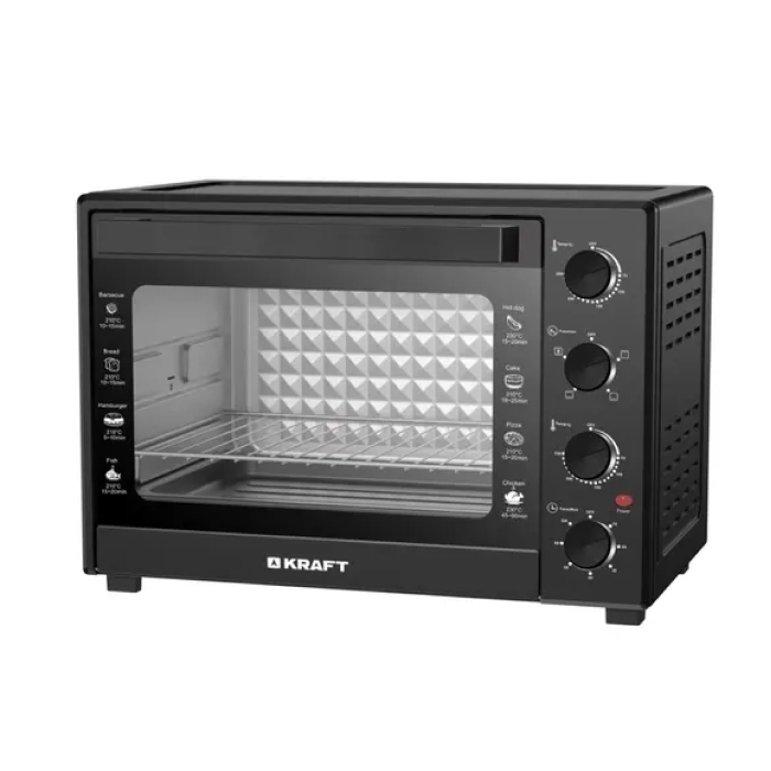 Мини-печь KRAFT KFC-MO 456 HBL, черный