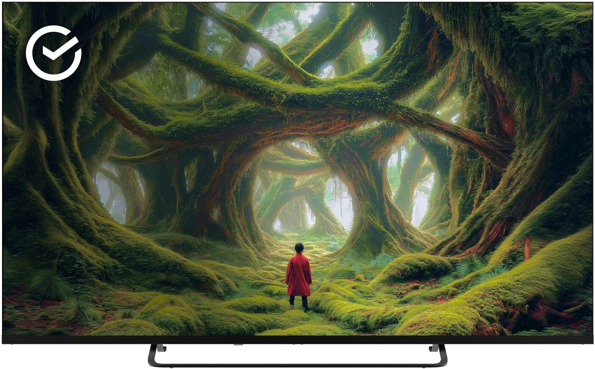 Телевизор Sber SDX-50U4127, черный