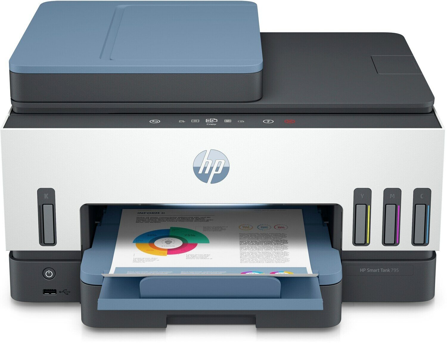 МФУ струйное HP Smart Tank 795 All-in-One