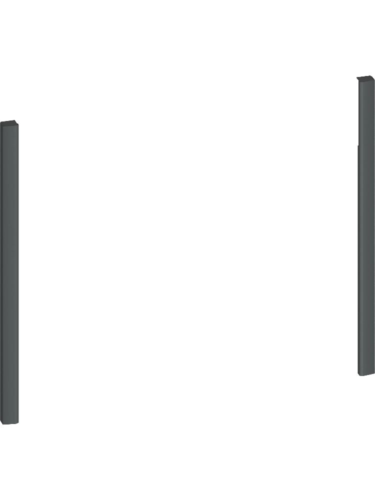 Декоративный элемент Neff ZC045AY0 Anthracite Grey, антрацит (кофемашина 45см)