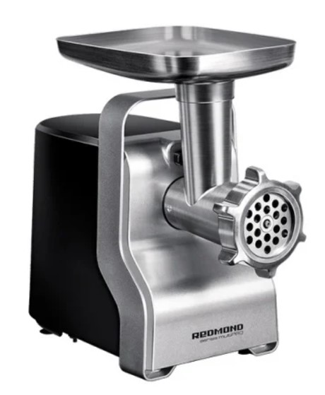 Мясорубка REDMOND RMG-1230-7 черный/серебристый
