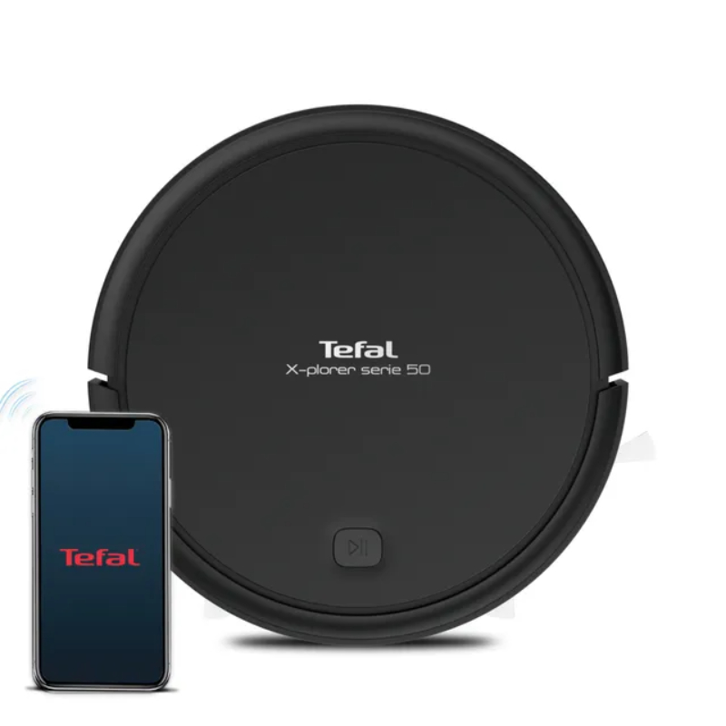Робот-пылесос Tefal Explorer Serie 50 RG7365WH, черный