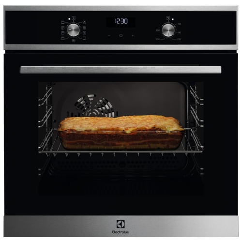 Духовой шкаф электрический Electrolux OEF5C50X, нержавеющая сталь/черный