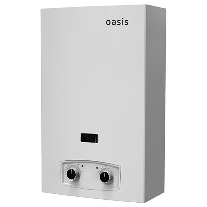 Водонагреватель проточный газовый OASIS P-20W, белый