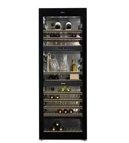 Винный шкаф Miele KWT 6833 SG, черный/нержавеющая сталь
