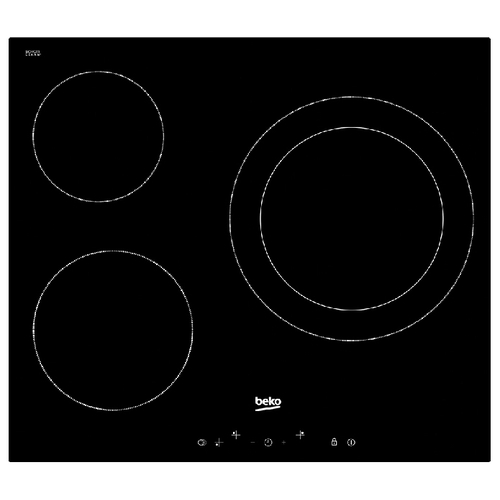 Варочная панель электрическая BEKO HIC 63401 T, черный