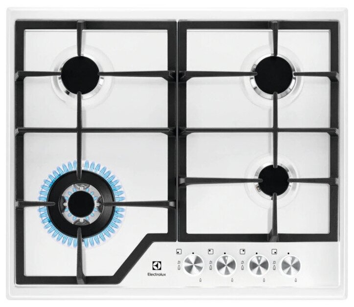 Варочная панель газовая Electrolux EGS6436WW, белый