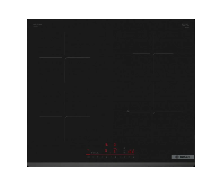 Варочная панель индукционная Bosch PIE63KHC1Z, черный