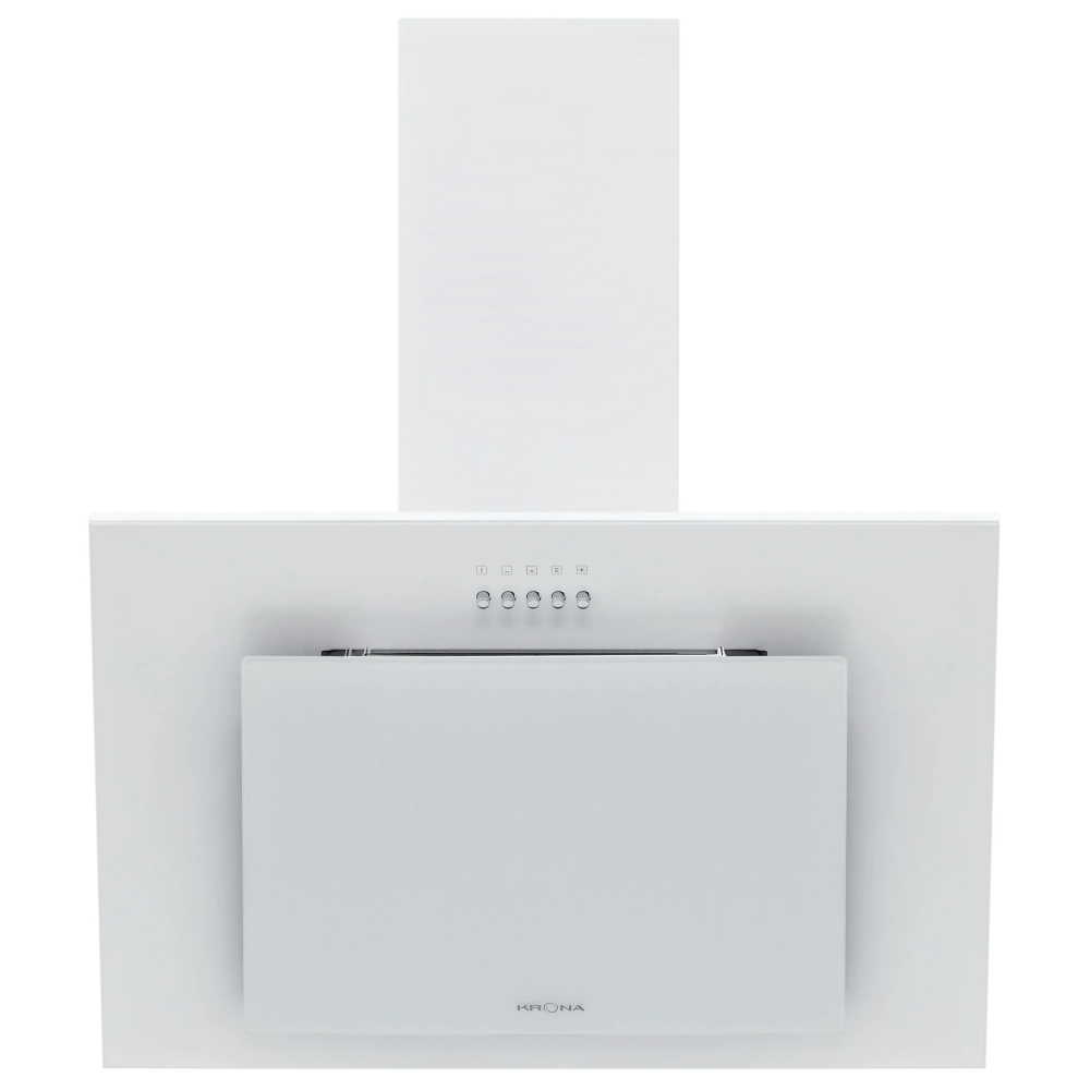Вытяжка наклонная Krona Vierkant 600 White PB