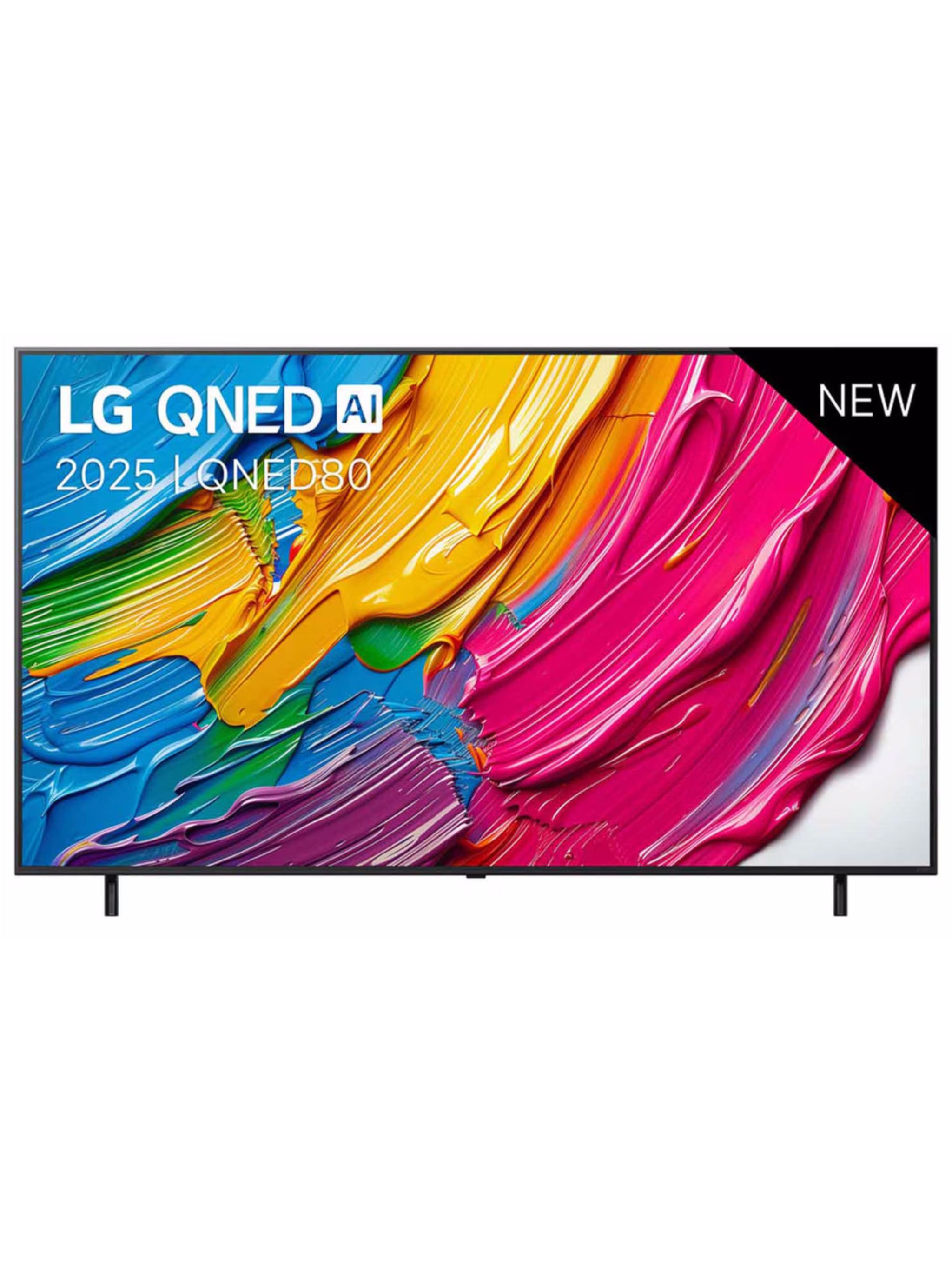 Телевизор LG 43QNED80A6A, черный