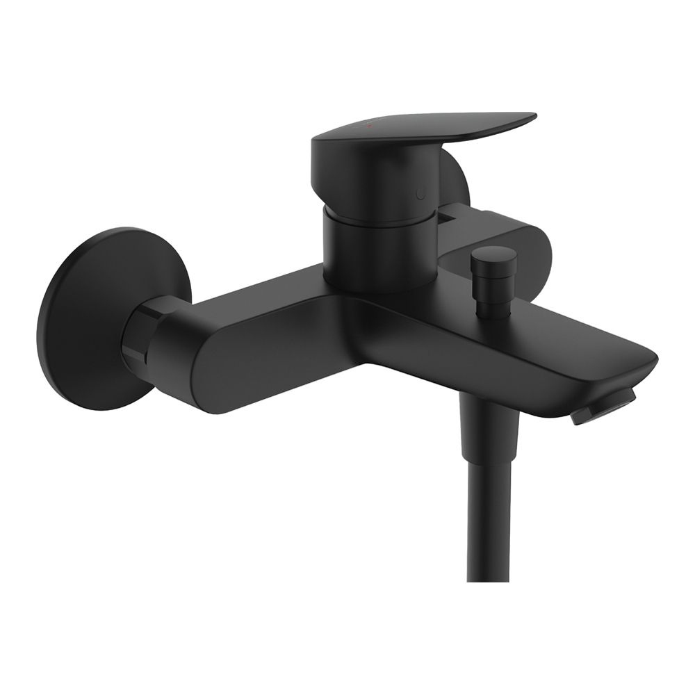 Смеситель для ванны Hansgrohe Logis 71400670, черный матовый