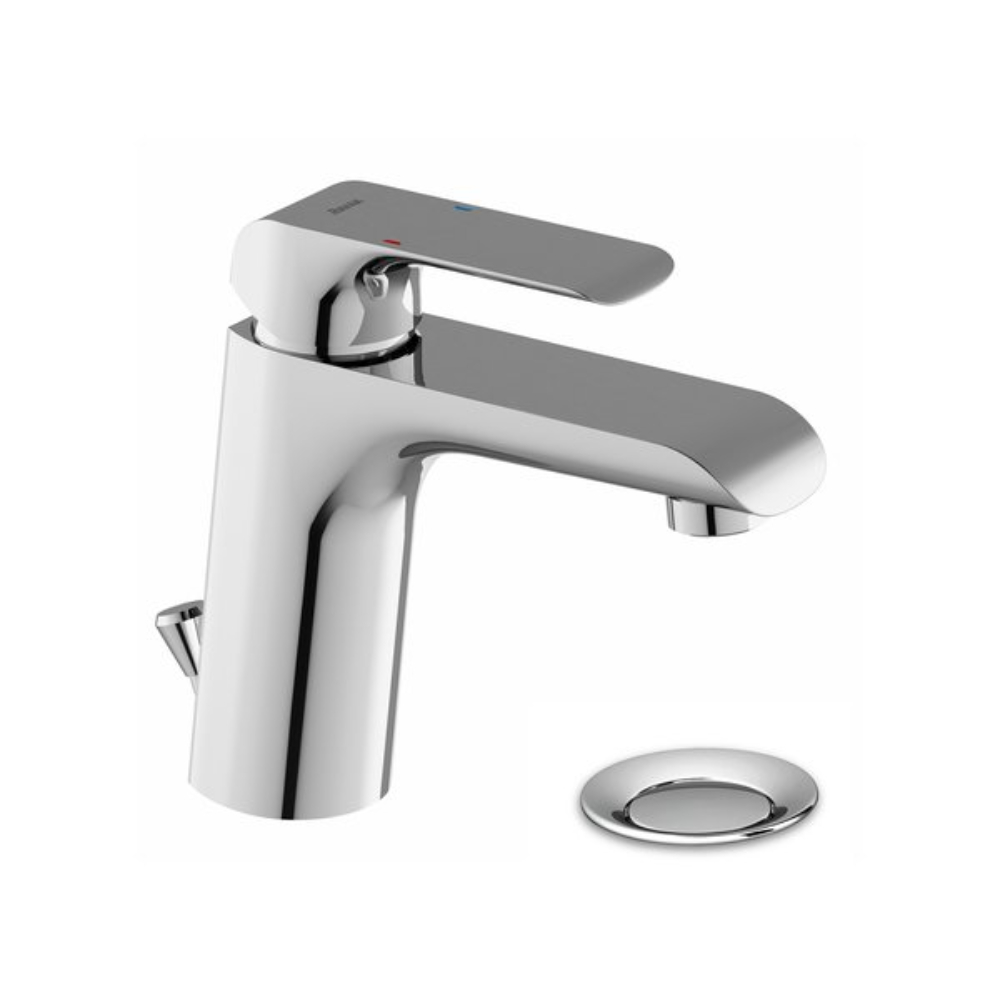 Смеситель для раковины Ravak Flat FL 013.00 X070117 (с донным клапаном), хром