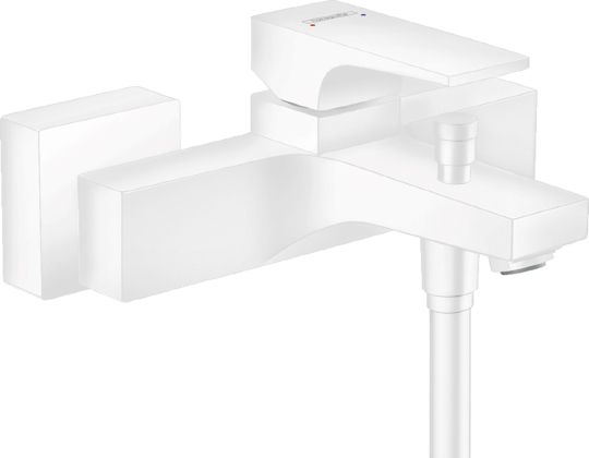 Смеситель для ванны с душем Hansgrohe Metropol 32540700, белый матовый