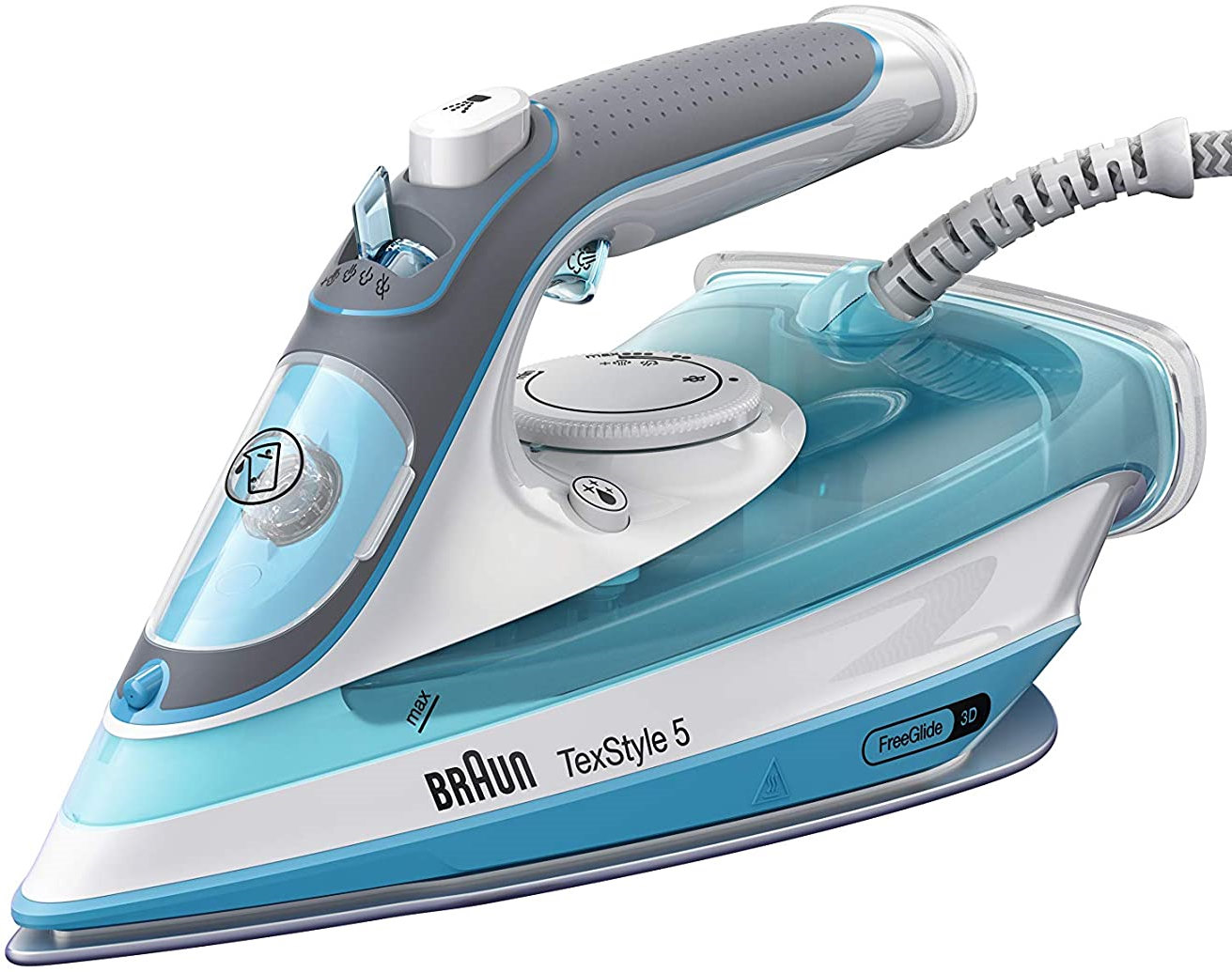 Утюг Braun TexStyle5 SI5006BL, белый/голубой