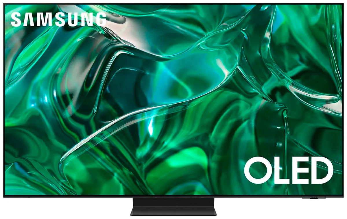 Телевизор Samsung QE55S95CAUXCE, черный титан