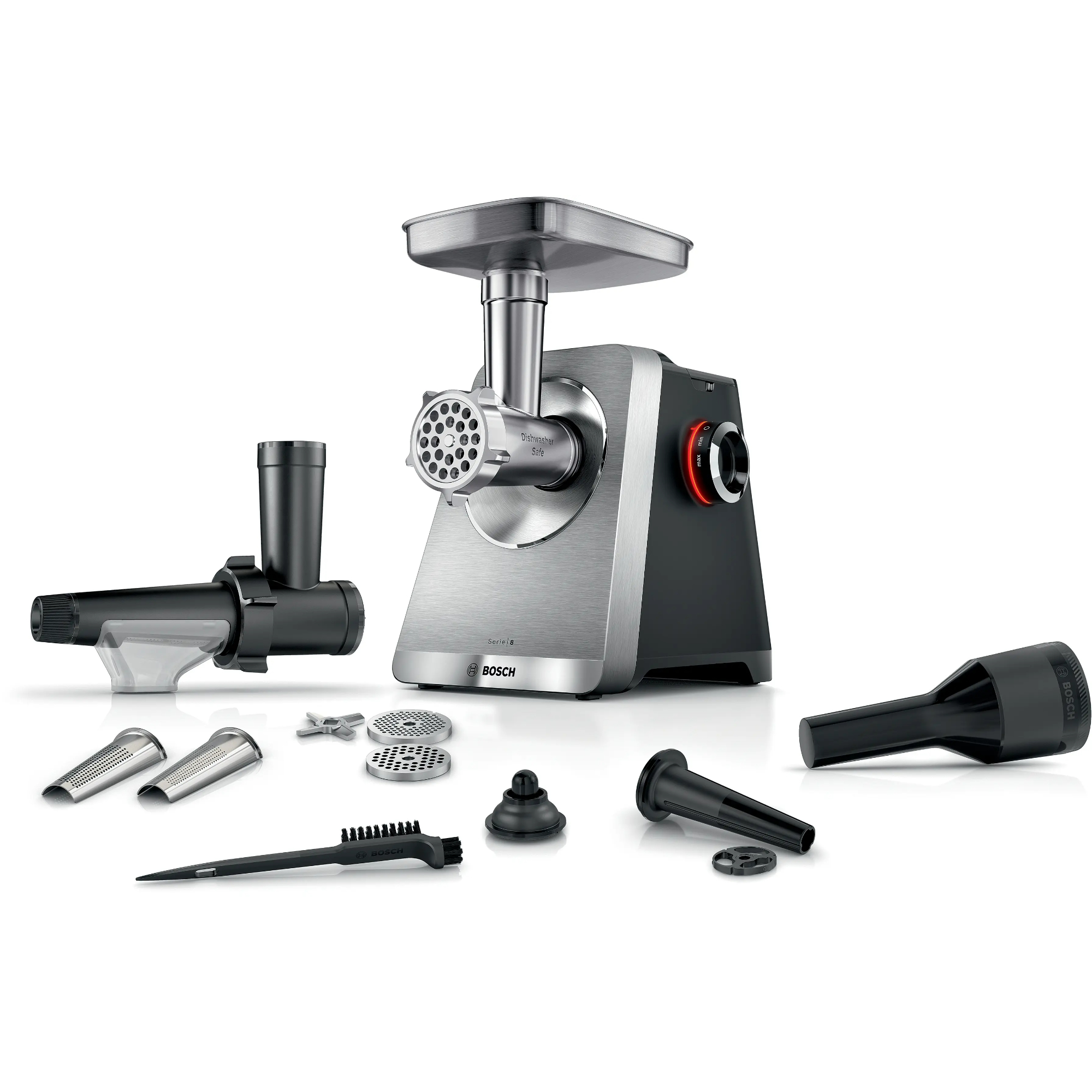 Мясорубка электрическая Bosch MFWS835M, черный