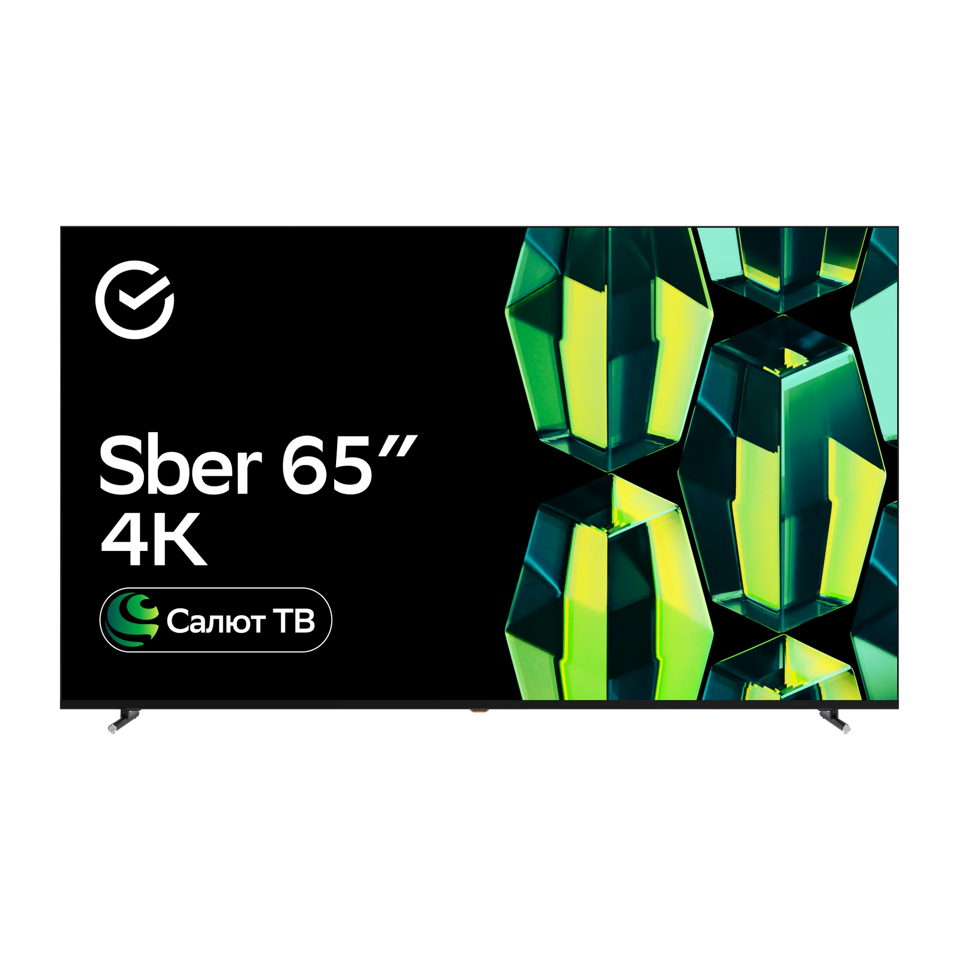 Телевизор Sber SDX-65U4139, черный