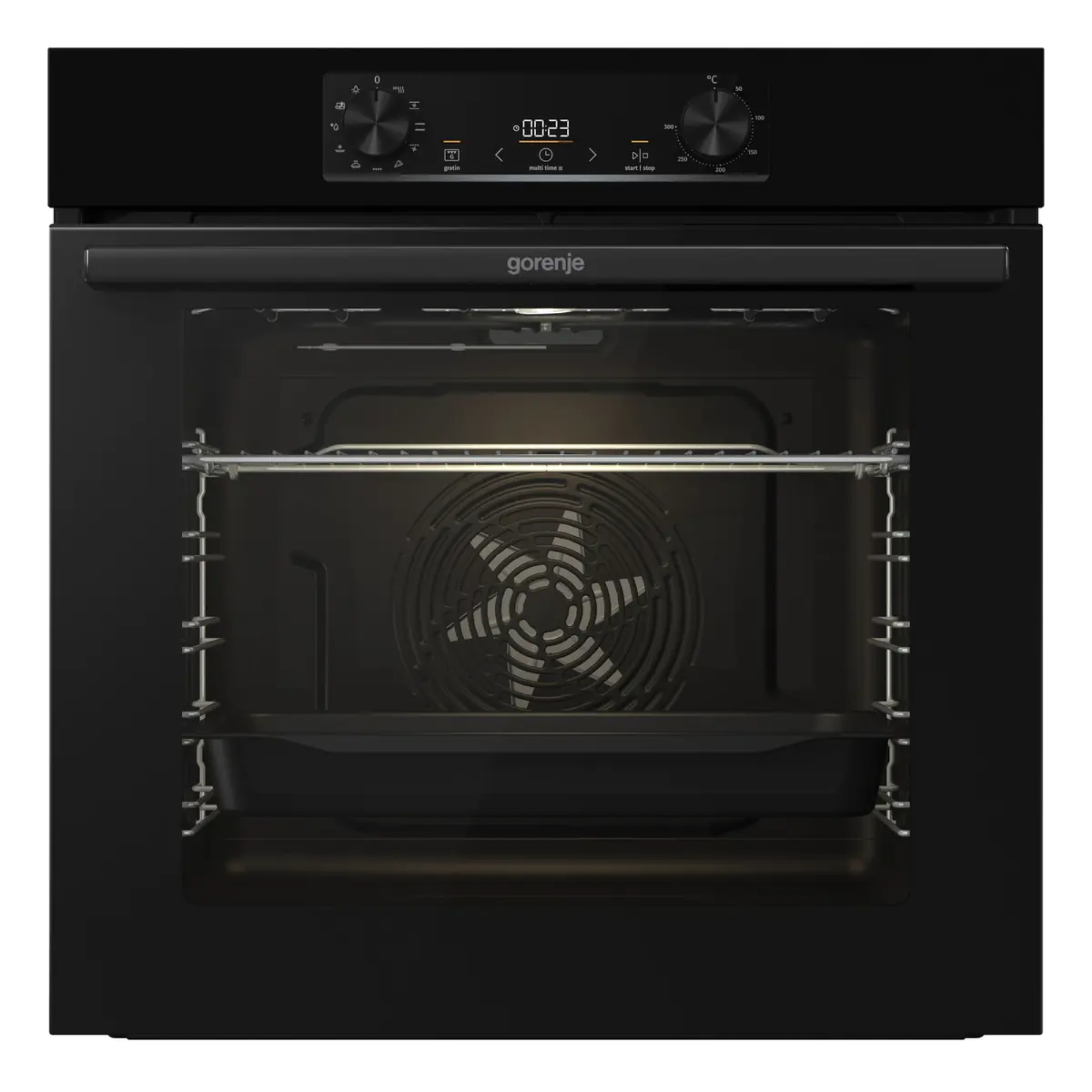 Духовой шкаф электрический Gorenje BO6735E02BKOT, черный
