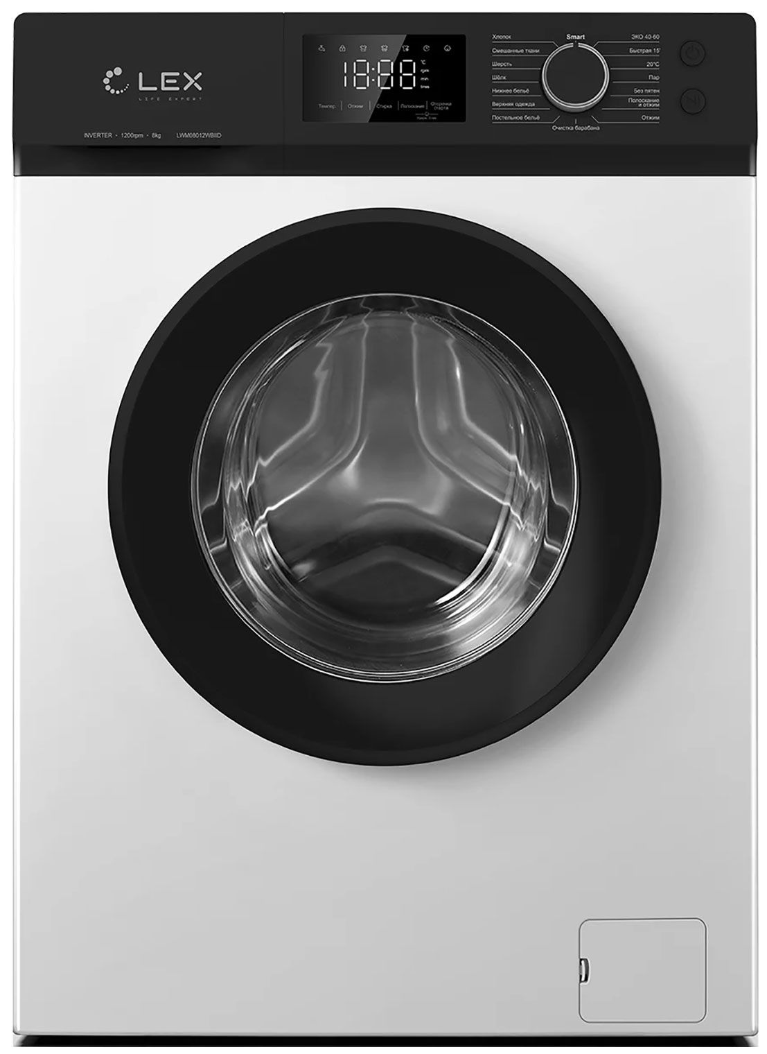 Стиральная машина LEX LWM08012WIID, белый