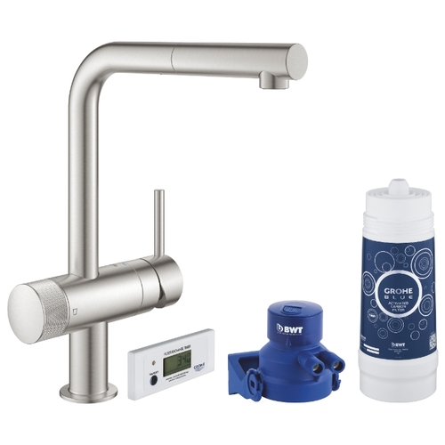 Смеситель для кухни мойки Grohe Blue Pure Minta 30382DC0 однорычажный