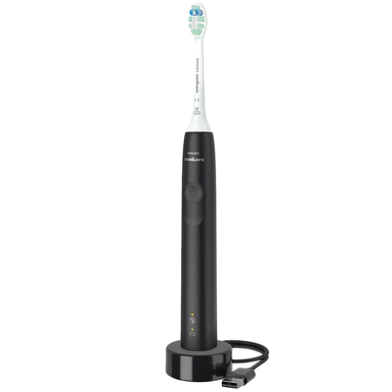 Электрическая зубная щетка PHILIPS HX3671/14, черная