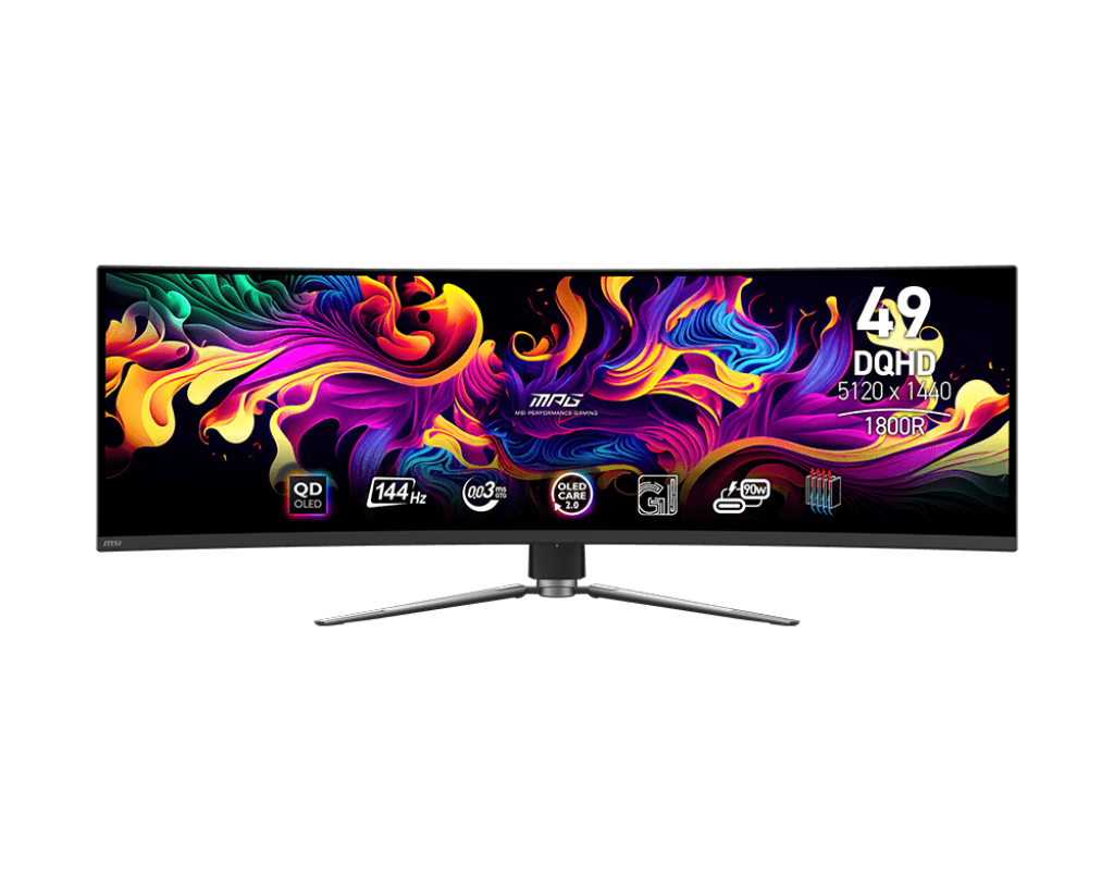 Монитор MSI MPG 491CQP, черный