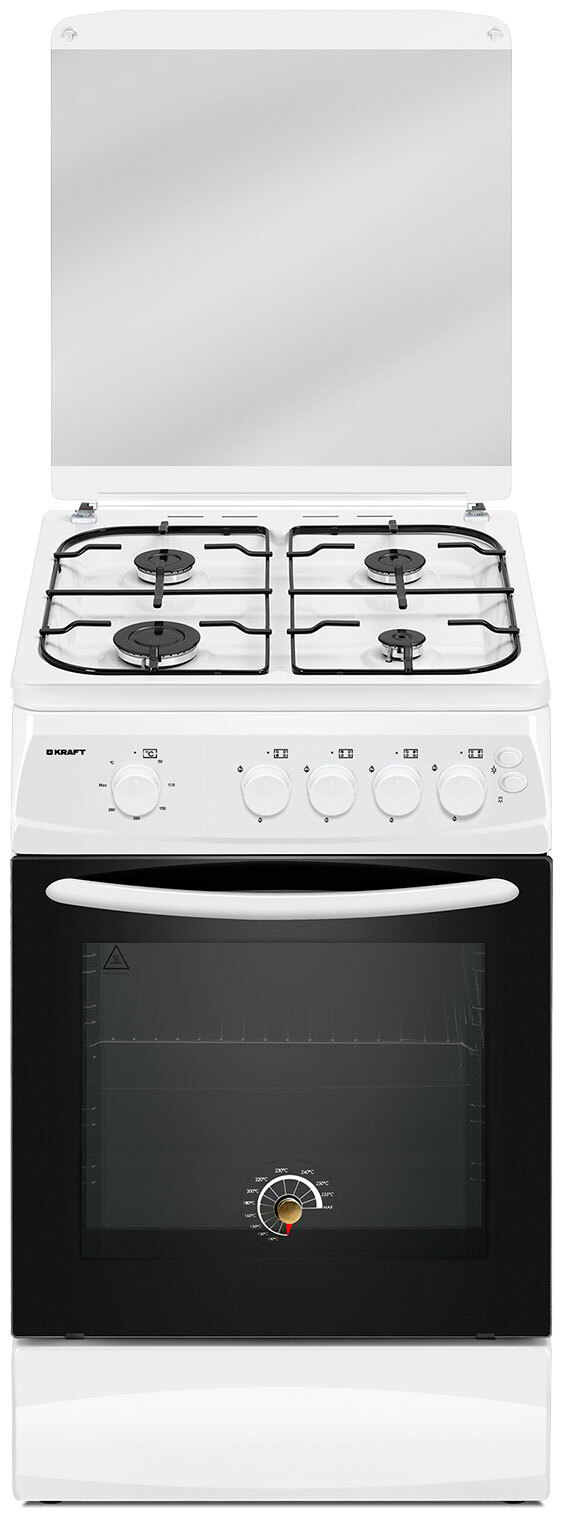 Плита газовая KRAFT KF-FSK5404AGWG