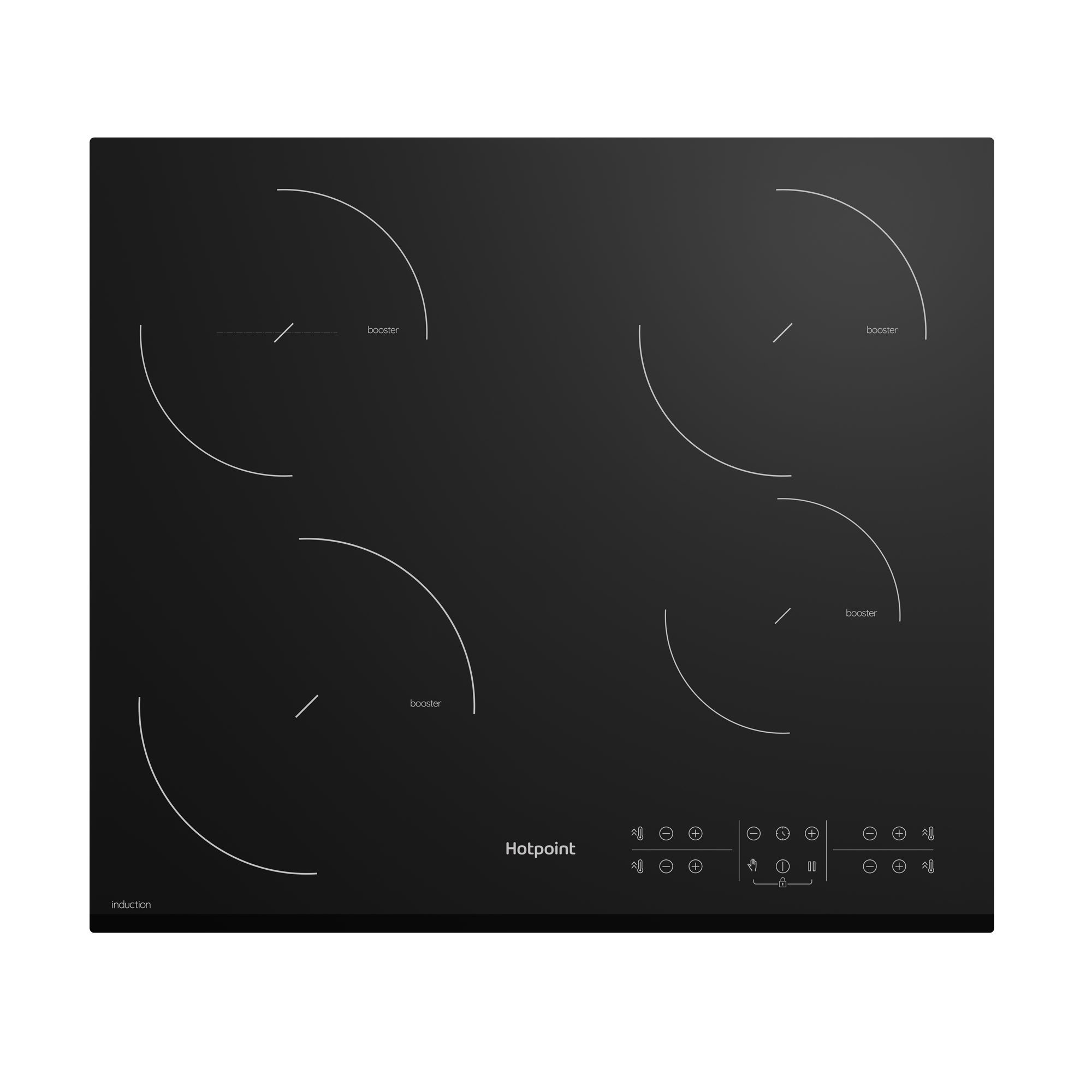 Варочная панель электрическая Hotpoint HB 2560S BF, черный