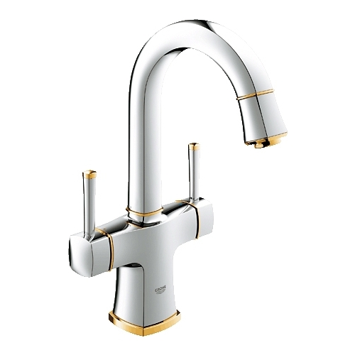 Двухрычажный смеситель для раковины (умывальника) Grohe Grandera 21107IG0