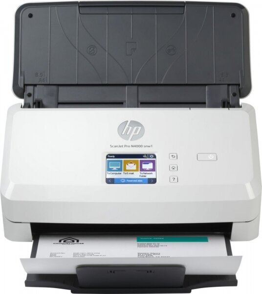 Сканер HP Scanjet Pro N4000 snw1