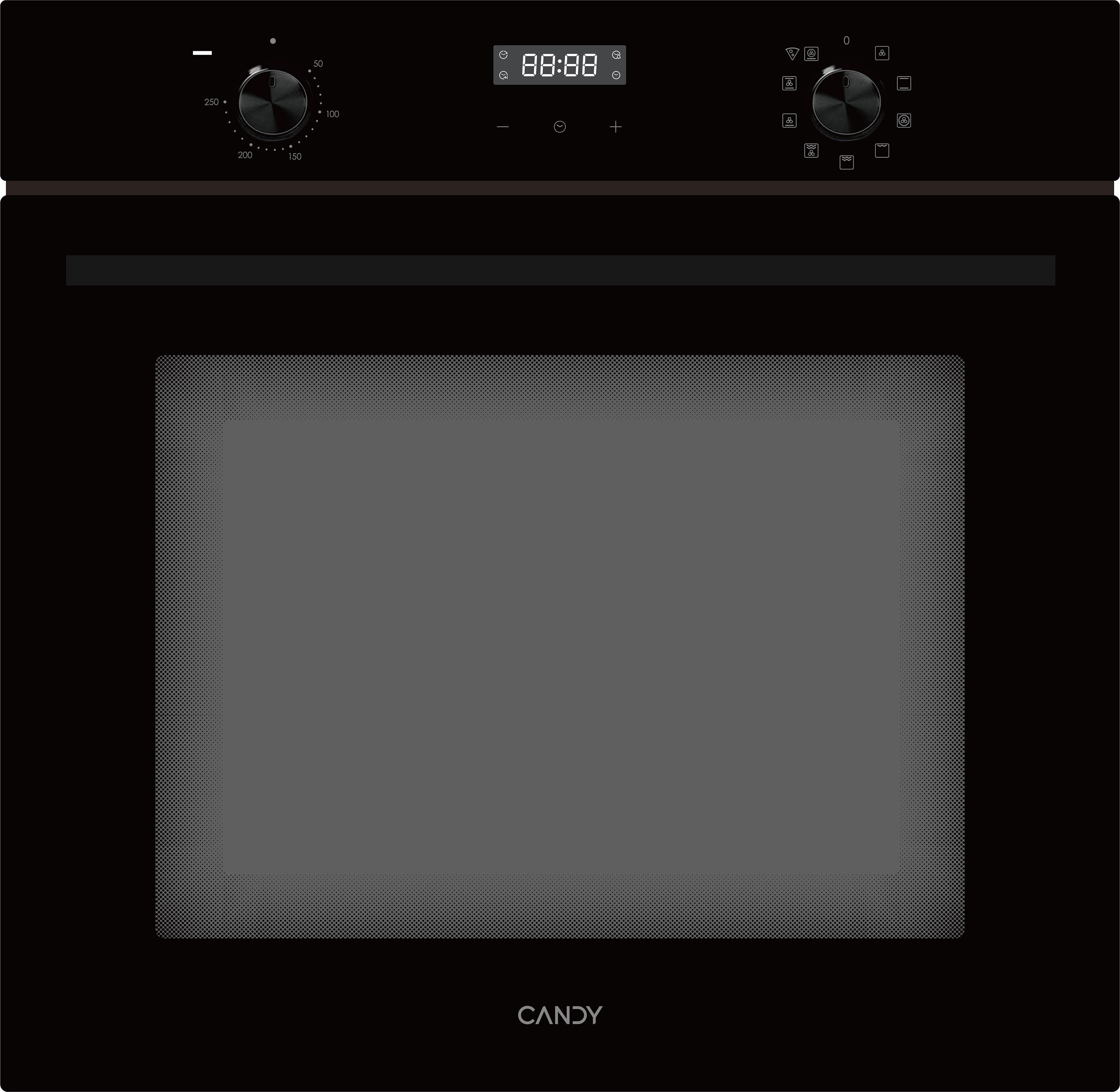 Духовой шкаф электрический CANDY COXP08LTBB, черный