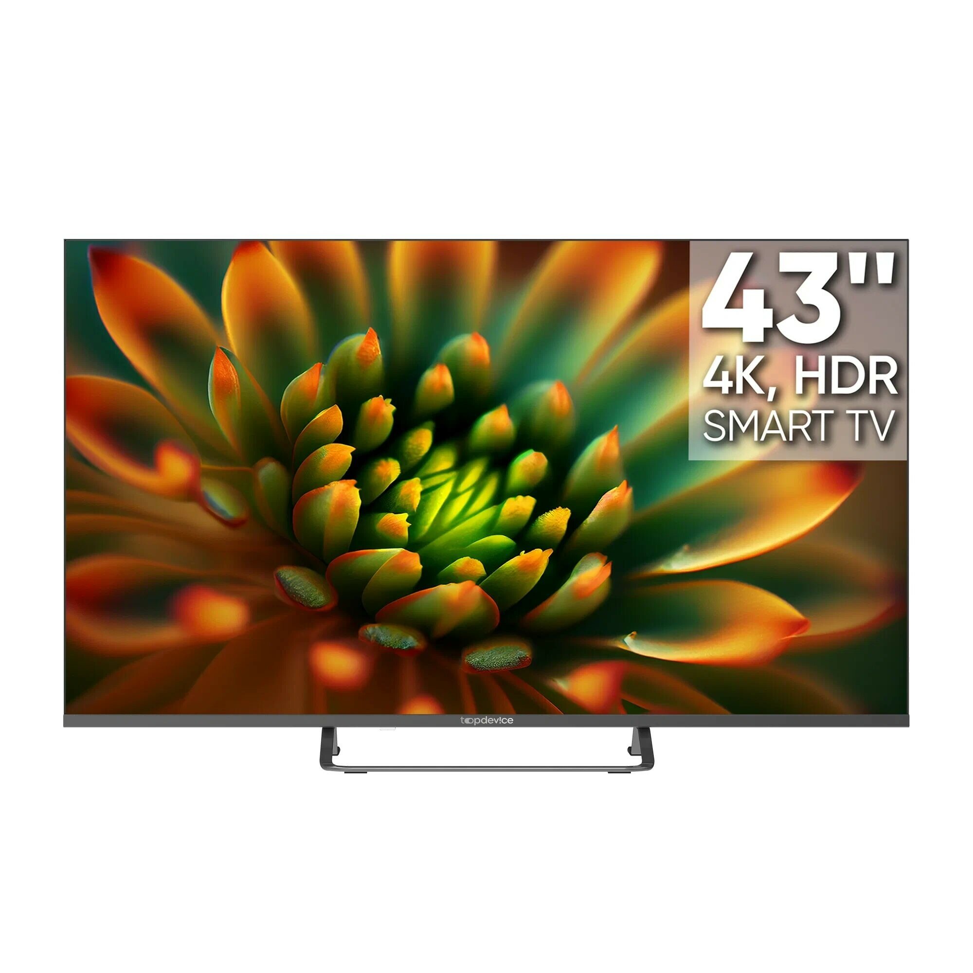 Телевизор Topdevice TDTV43CS05U_ML, серый