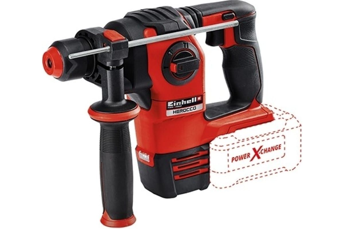 Перфоратор Einhell PXC HEROCCO 4513900SET (кейс в комплекте)