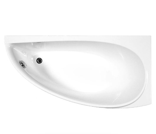 Ванна акриловая угловая Ravak Avocado CH01000000 R 160x75 см правая (без опоры), белый
