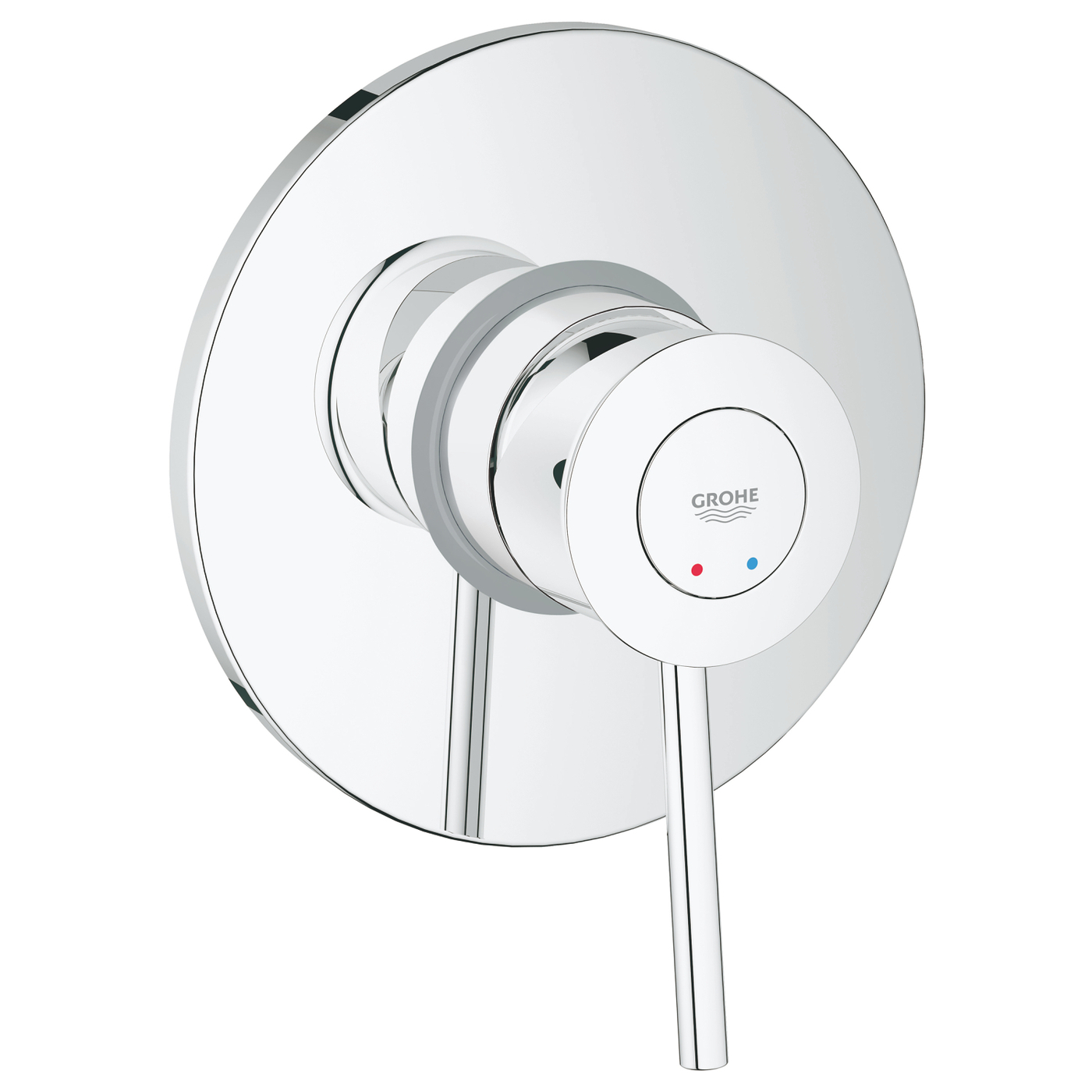 Смеситель для душа и ванны встраиваемый Grohe BauClassic 29048000 (с внутренней частью)
