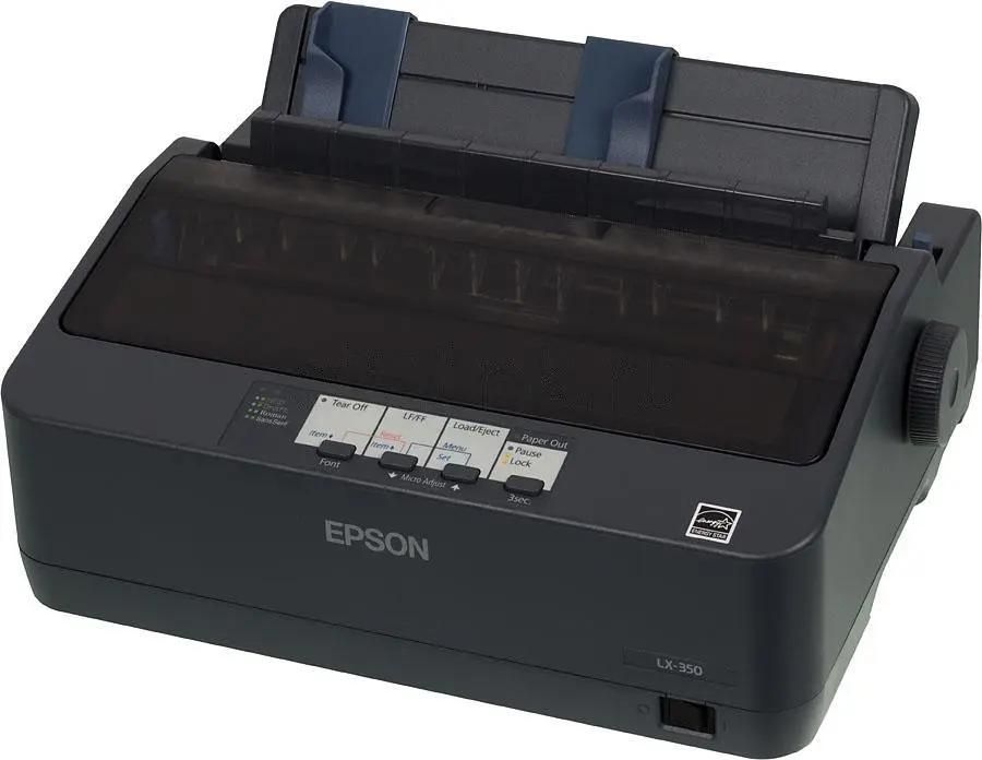 Принтер матричный Epson LX-350, черный