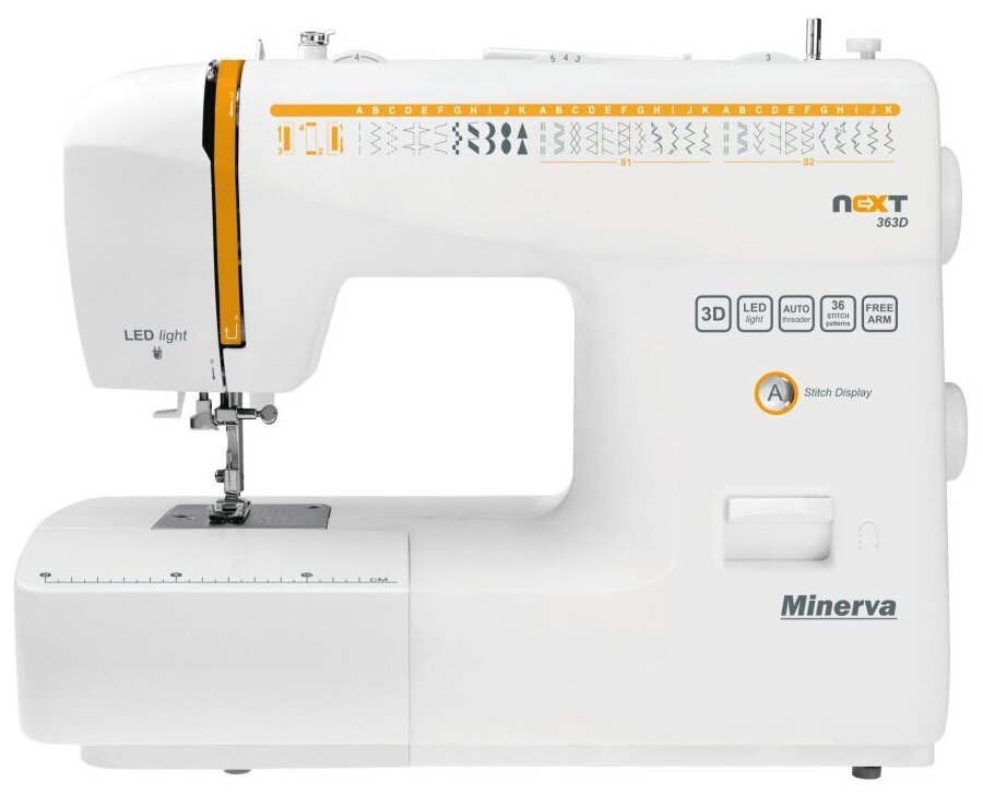 Швейная машина Minerva Next 363D, белый