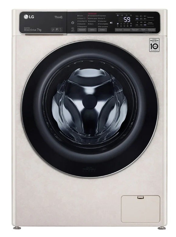 Стиральная машина  LG AI DD F2T9HS9 бежевый