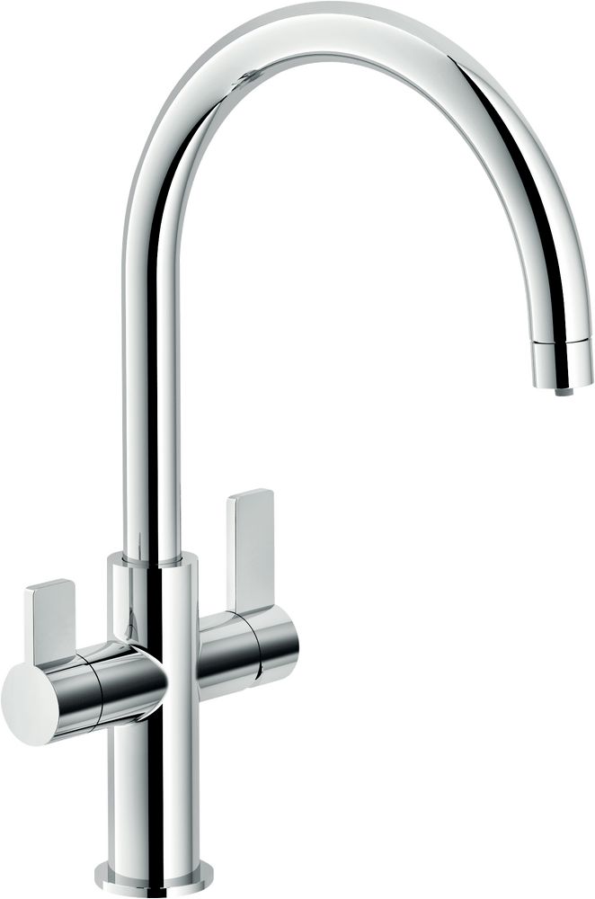 Смеситель для кухни Nobili Flag FL96824/3VCR (с подключением к фильтру), хром