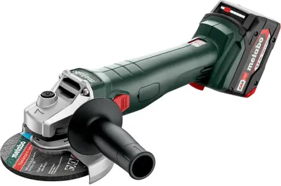 Угловая шлифмашина (болгарка) аккумуляторная Metabo W 18 L 9-125 QUICK (602249650) (2 АКБ и ЗУ)