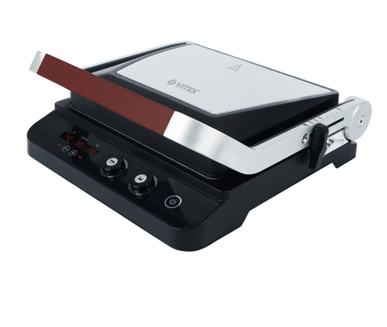 Гриль электрический VITEK VT-2638, черный/серебристый