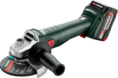 Угловая шлифмашина (болгарка) аккумуляторная Metabo W 18 L 9-125 (602247510) (2 АКБ и ЗУ)